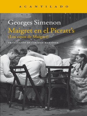 cover image of Maigret en el Picratt's